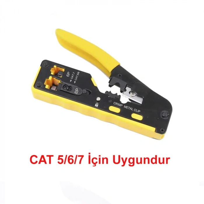 DailyTech Yeni Nesil Rj45 Ağ Pensesi Cat5/6/7 Konnektör Sıkma
