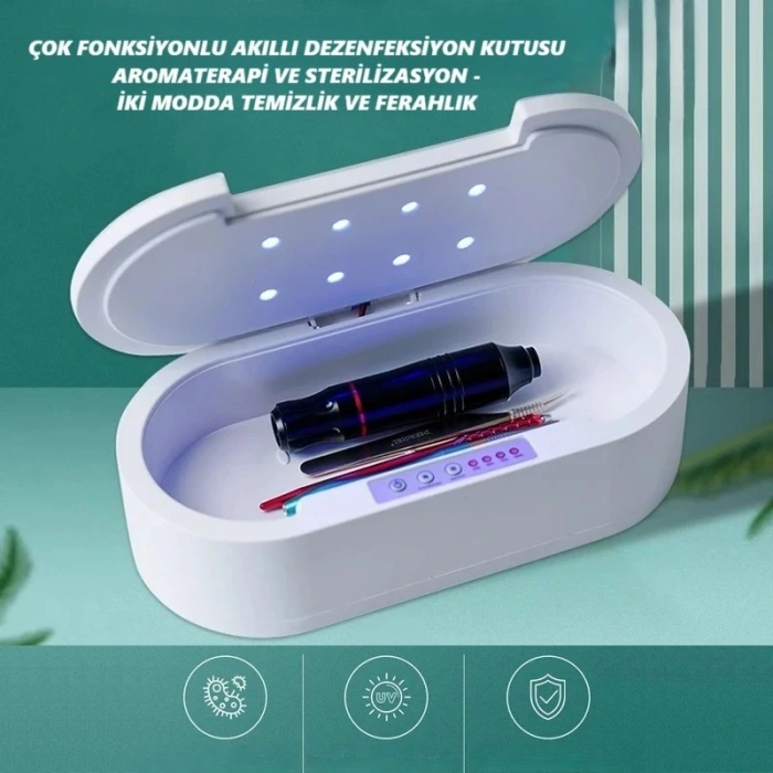 DailyTech Akıllı UV Dezenfeksiyon Kutusu Telefon Aksesuar Maske Takı Sterilizasyon Cihazı