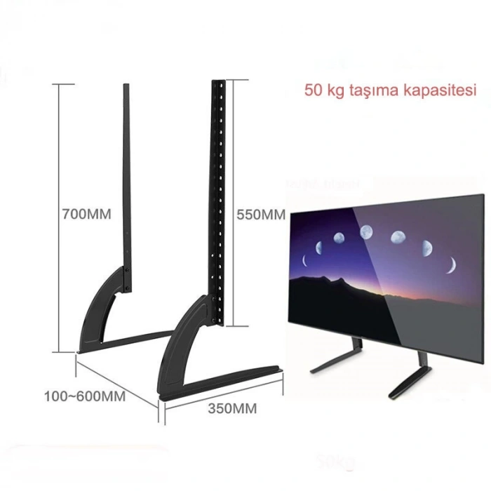 DailyTech 32-75 LCD LED Sabit Ekran Evrensel Masaüstü Tv Standı