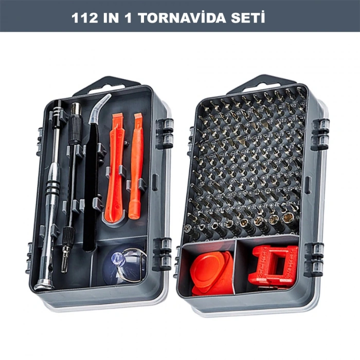 DailyTech 112 in 1 Hassas Coklu Tornavida Cep Telefonu Tamir Seti