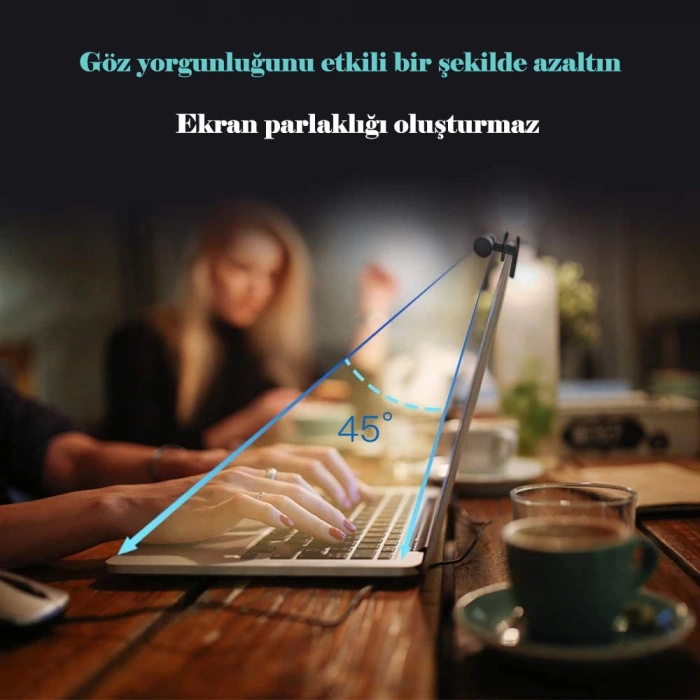 DailyTech Led Kısılabilen Işıklı Çubuk Laptop Pc Bilgisayar İçin