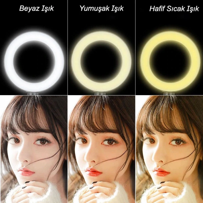 DailyTech Dim LED Halka Lamba Işık Fotoğrafçılık Stüdyo