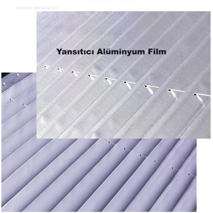 DailyTech Kolay Katlanabilir Teleskopik Araç Güneşliği Alüminyum