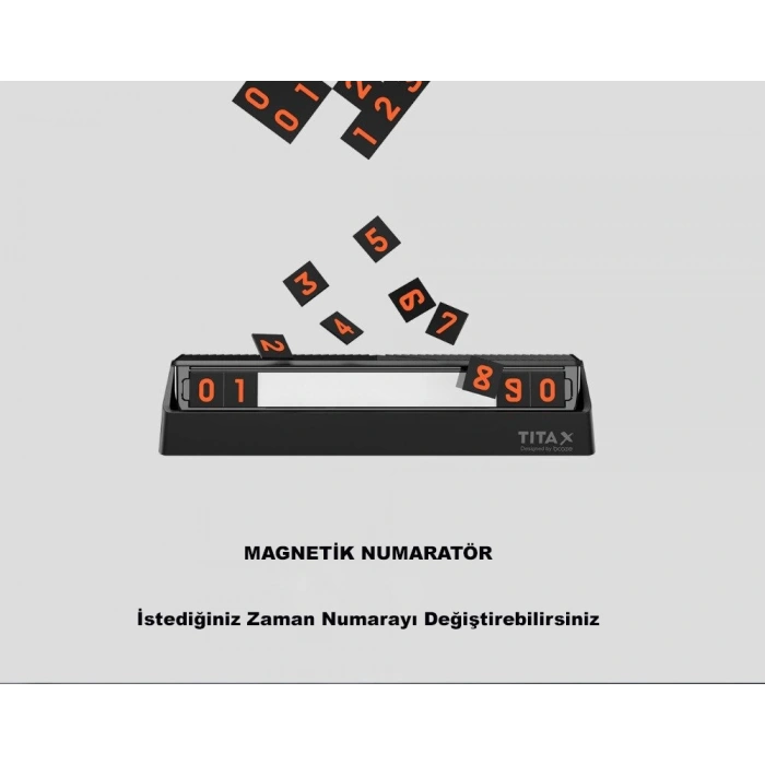 DailyTech Mijia Titax Araç Araba Park Numaratör