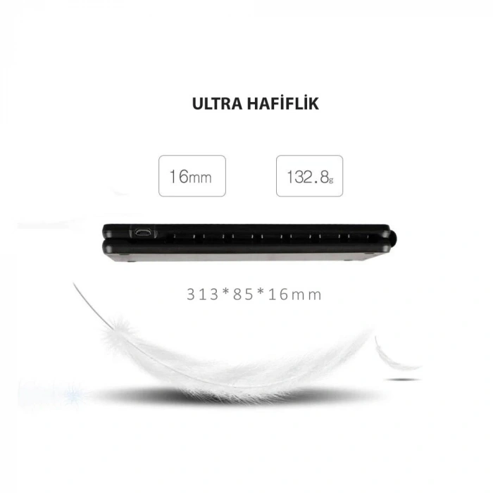 DailyTech Bluetooth Katlanabilir Klavye Telefon Tablet PC Uyumlu