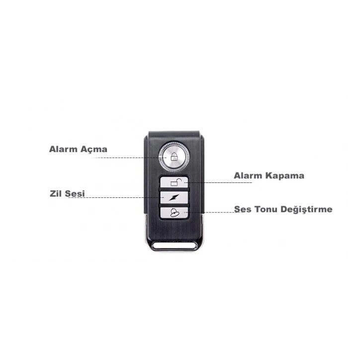 DailyTech Uzaktan Kumadalı Bisiklet Motosiklet Alarmı