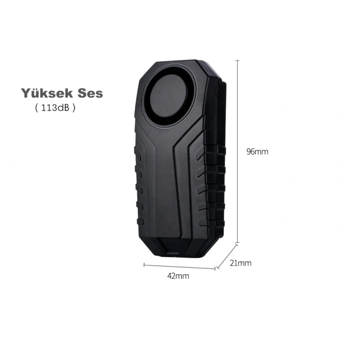 DailyTech Uzaktan Kumadalı Bisiklet Motosiklet Alarmı