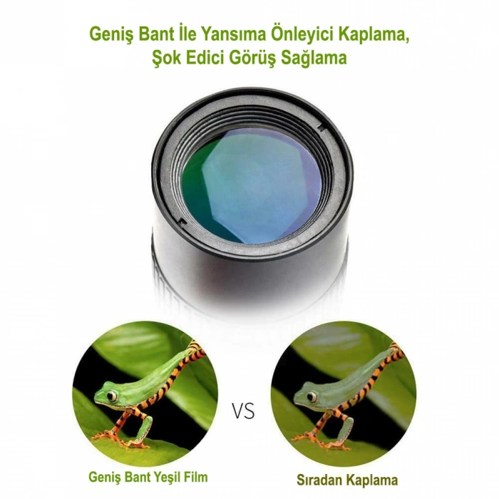 DailyTech 10-300x40 Zoom Monoküler Teleskop Dürbün Telefon Tutuculu