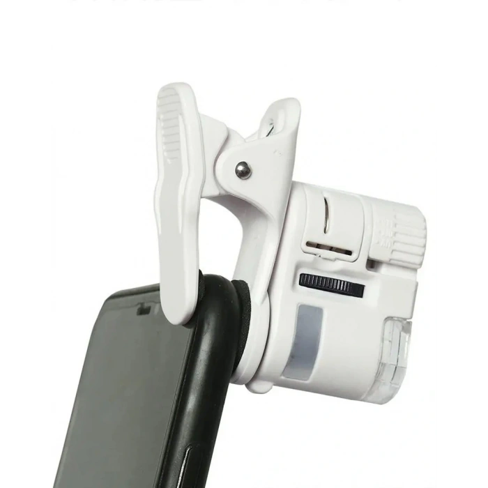 DailyTech 60X Mini Taşınabilir Büyüteç Mikroskop Cep telefon Uyumlu