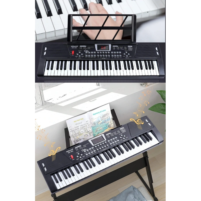 DailyTech 61 Tuşlu USB Dijital Klavye Piyano Profesyonel Büyük Çocuk Müzikal Elektronik Piyano Taşınabilir Çocuk Oyuncak Müzik Aletleri -