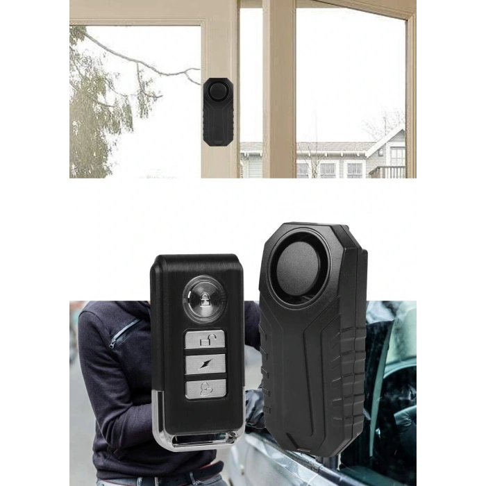 DailyTech Uzaktan Kumadalı Bisiklet Motosiklet Alarmı