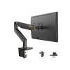 DailyTech North Bayou NB G45 Gaz Yay Kolu 27-40 İnç Ekran Masaüstü Monitör Tutucu 360 Döndürmek 2-12kg Düz Ekran Oval Ekran USB -