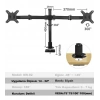 Masaüstü Ayarlanabilir 14-32” Çift Kol Monitör Tutucu SK14-32ÇİFTKOL