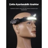 DailyTech Sensörlü LED COB USB Şarlı Kafa Lambası Feneri