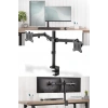 Masaüstü Ayarlanabilir 14-32” Çift Kol Monitör Tutucu SK14-32ÇİFTKOL