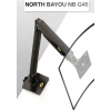 DailyTech North Bayou NB G45 Gaz Yay Kolu 27-40 İnç Ekran Masaüstü Monitör Tutucu 360 Döndürmek 2-12kg Düz Ekran Oval Ekran USB -