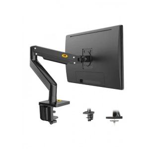 DailyTech North Bayou NB G45 Gaz Yay Kolu 27-40 İnç Ekran Masaüstü Monitör Tutucu 360 Döndürmek 2-12kg Düz Ekran Oval Ekran USB -