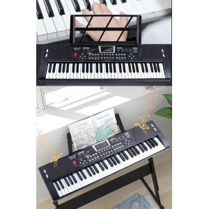 DailyTech 61 Tuşlu USB Dijital Klavye Piyano Profesyonel Büyük Çocuk Müzikal Elektronik Piyano Taşınabilir Çocuk Oyuncak Müzik Aletleri -