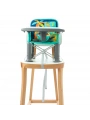 Picnic Portatif Mama Sandalyesi Yükselticili Katlanabilir Bebek Sandalyesi - Zürafa