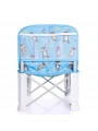 Picnic Portatif Mama Sandalyesi Yükselticili Katlanabilir Bebek Sandalyesi - Su Samuru