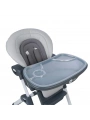 4 Baby AB-100 Formula Asansörlü Mama Sandalyesi Gri