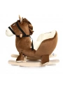 Ahşap Ayaklı Peluş Oyuncak Sallanan At