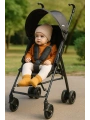 Babyklas Miccho Pratik Katlanabilir Baston Bebek Arabası | Siyah