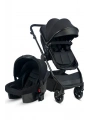 Be-Be Cool Siyah Travel Sistem Bebek Arabası Seyahat Sistem