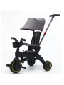 Ebeveyn Kontrollü 3 Tekerlekli Katlanabilir Bisiklet | Gri