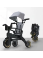 Ebeveyn Kontrollü 3 Tekerlekli Katlanabilir Bisiklet | Gri
