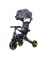 Katlanabilir Çift Yönlü Ebeveyn Kontrollü Çocuk Bisikleti | Figürlü Siyah