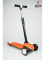 PRO Toys Işık/Ledli Üç Teker Yükseklik Ayarlanabilir ve Katlanabilir Fren Sistemli Çocuk Scooter | Turuncu