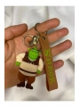 Shrek ve Prenses Fiona 2li 3D Anahtarlık Seti – Silikonlu Büyük Boy Çanta Süsü