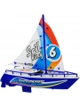 Sunman 3401 Su Üzerinde Giden Yelkenli Tekne – Renkli Mavi