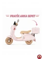 Vespera Pierro Akülü 6v Motor | Pembe