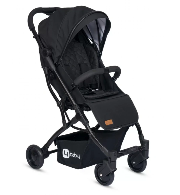 4 Baby AB-383 Drone Sky Siyah Kabin Tipi Bebek Arabası