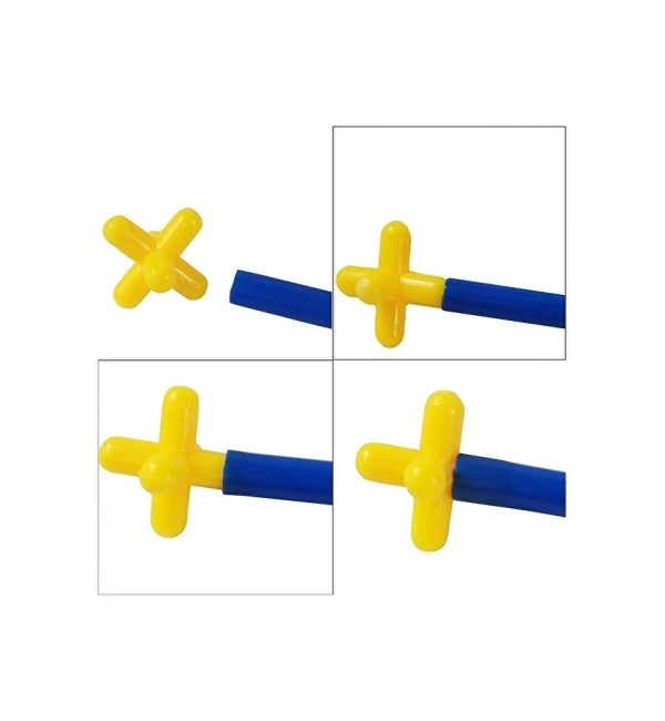 4D Diy Block Bambu Çubuklar Kutulu Zeka Ve Hayal Gücü Eğitici Oyuncak (300 Parça )