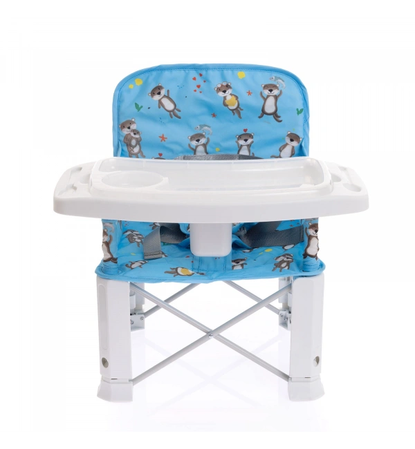Picnic Portatif Mama Sandalyesi Yükselticili Katlanabilir Bebek Sandalyesi - Su Samuru