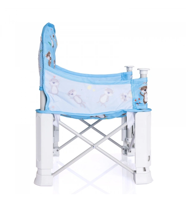 Picnic Portatif Mama Sandalyesi Yükselticili Katlanabilir Bebek Sandalyesi - Su Samuru