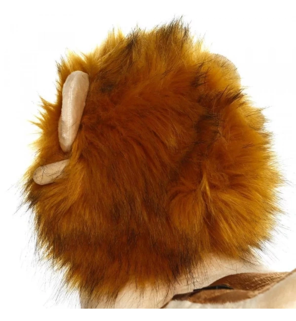 Ahşap Ayaklı Peluş Oyuncak Sallanan Aslan