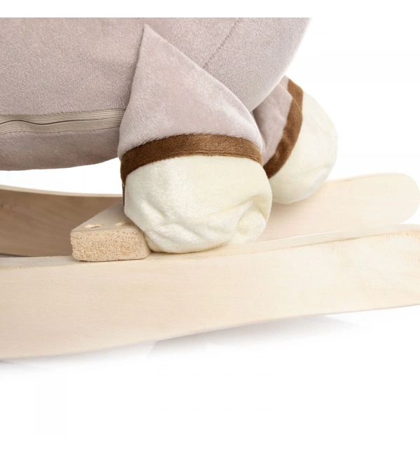 Ahşap Ayaklı Peluş Oyuncak Sallanan Eşek