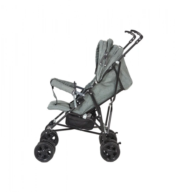Aldeba Tam Yatar Baston Puset Bebek Arabası | Gri