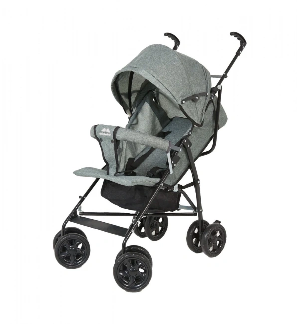 Aldeba Tam Yatar Baston Puset Bebek Arabası | Gri