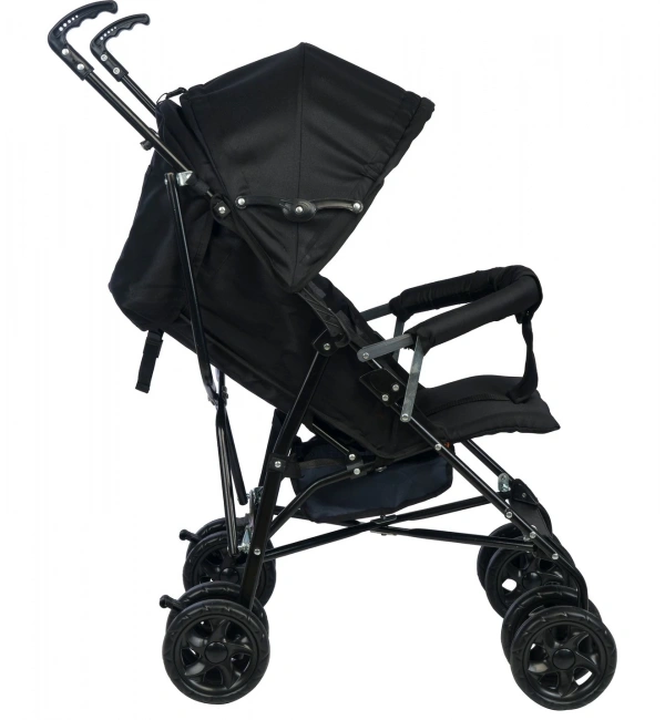 Aldeba Tam Yatar Baston Puset Bebek Arabası | Siyah