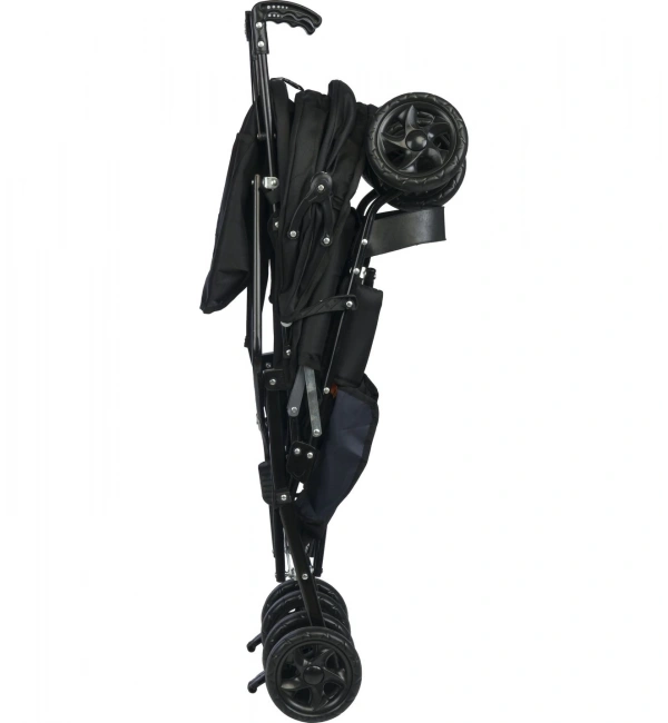 Aldeba Tam Yatar Baston Puset Bebek Arabası | Siyah