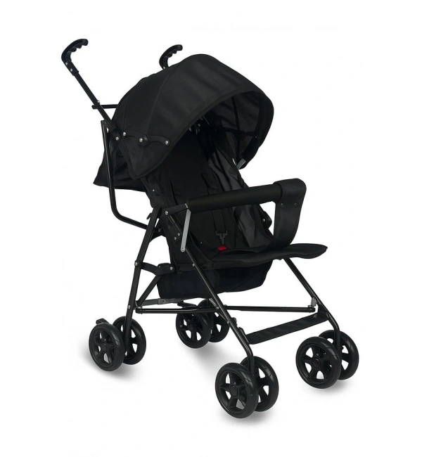Aldeba Tam Yatar Baston Puset Bebek Arabası | Siyah