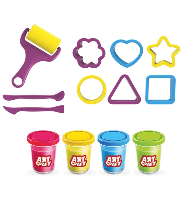 Art Craft Sırt Çantalı Hamur Seti - Pembe