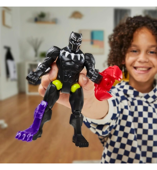 Avengers Marvel MixMashers Black Panther Özel Karıştır ve Eşleştir Aksiyon Figürü