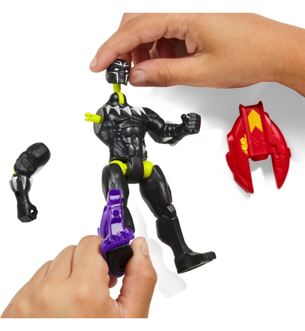 Avengers Marvel MixMashers Black Panther Özel Karıştır ve Eşleştir Aksiyon Figürü