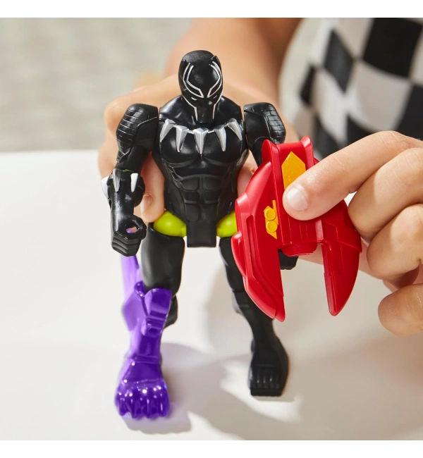 Avengers Marvel MixMashers Black Panther Özel Karıştır ve Eşleştir Aksiyon Figürü